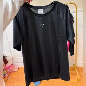 Gymshark Black Performance Tee